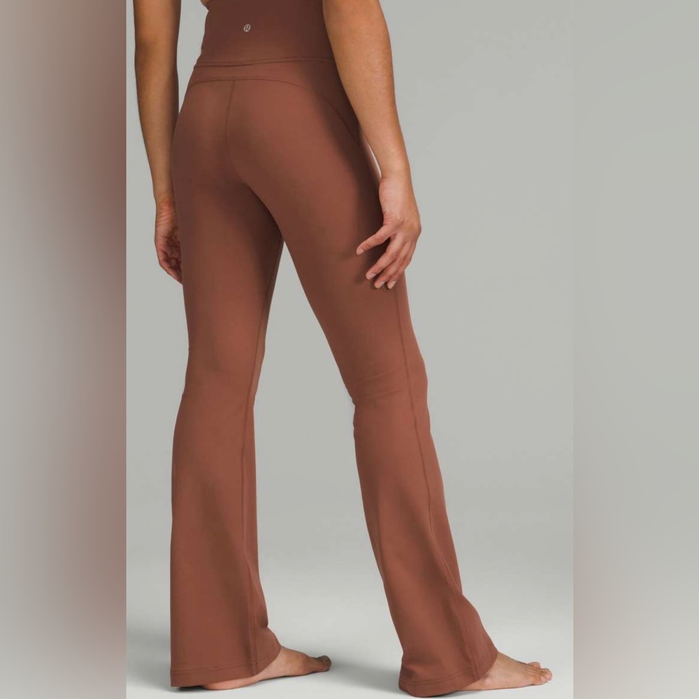Lululemon Groove High-Rise Flare Terra Cotta